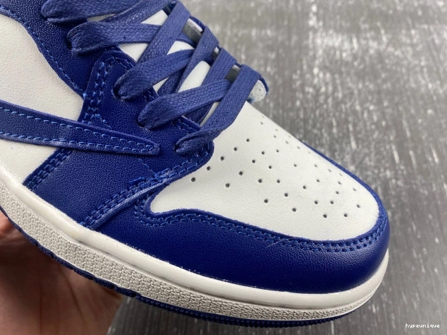 HYPE X X JORDAN 1 OFF-WHITE DM7890-101 SCOTT AIR CUSTOM TRAVIS 0630